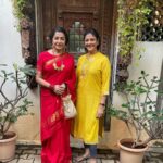 Suhasini Maniratnam Instagram - In bangalore to kick start bandhana 2 kannada film. 👍👍👍👍