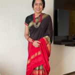 Suhasini Maniratnam Instagram - My favourite mysore silk Saree time