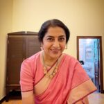 Suhasini Maniratnam Instagram - Met many. Doctors and medical professionals But Aastha was quicker than me. @hasini_admirer