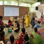 Suhasini Maniratnam Instagram - Naam work shops kick started. Today was pedicure and manicure training. Tomorrow spoken English classes. Support Naam and our Naam women’s efforts.