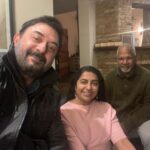 Suhasini Maniratnam Instagram - Happy Christmas when happy people meet