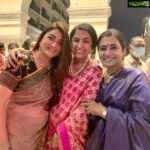 Suhasini Maniratnam Instagram - Happy to meet friends at Mariazena’s daughters wedding. Maria has a heart of gold. Helps naam Building future for our naam foundations single women We are grateful