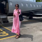 Suhasini Maniratnam Instagram – Wow what a flight. ❤️❤️❤️❤️thanks to precious friends