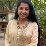 Suhasini Maniratnam Instagram - Dressed up for monisha today
