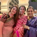 Suhasini Maniratnam Instagram - Happy to meet friends at Mariazena’s daughters wedding. Maria has a heart of gold. Helps naam Building future for our naam foundations single women We are grateful