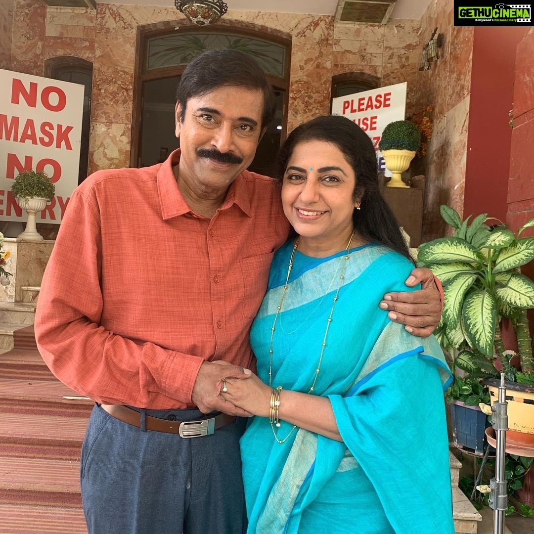 Suhasini Maniratnam Instagram - Working with friends is always a pleasure