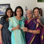 Suhasini Maniratnam Instagram - Good luck to sudhamenon for the launch of her book recipes for life … day after tomorrow. I am happy to be part of it with recipes from our family , my mothers culinary treasures . The best gift for my 60 th birthday was my reading this chapter and my sisters and my mother listening …..was a poignant moment. It made our day as we were transported to our paramakudi childhood days. Thanks sudha menon and well done.@sudhamenon2006