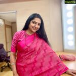 Suhasini Maniratnam Instagram – Happy to be back at jaya tv.  Thank you.