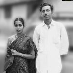 Suhasini Maniratnam Instagram - What lovely picture of my parents.