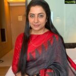 Suhasini Maniratnam Instagram - Hydrabad blues and reds