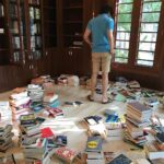 Suhasini Maniratnam Instagram – Library missing the voracious reader in the house