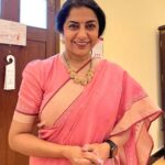 Suhasini Maniratnam Instagram - Met many. Doctors and medical professionals But Aastha was quicker than me. @hasini_admirer