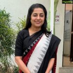 Suhasini Maniratnam Instagram - Cotton saree galore
