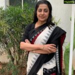 Suhasini Maniratnam Instagram - Cotton saree galore