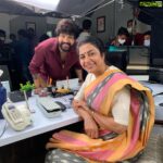 Suhasini Maniratnam Instagram - Happy to be back at work.