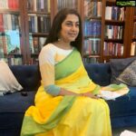 Suhasini Maniratnam Instagram - Shoot mode. Yellow again