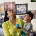 Suhasini Maniratnam Instagram - With my grand nephew. What fun.