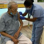 Suhasini Maniratnam Instagram - He is 91 and she is 87. They are vaccinated. And you are hesitant .... and scared. Dont be that you. Be the one who wants a healthier world