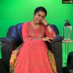 Suhasini Maniratnam Instagram - Ready to roll. Live tv shoot. In 10 minutes