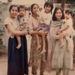 Suhasini Maniratnam Instagram - Such a lovely picture of us 3 sisters with our children.