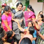 Suhasini Maniratnam Instagram - At Coimbatore for MNM and my Chithappa