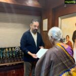 Suhasini Maniratnam Instagram - #கோவையில்_கமல்#kamalhaasan