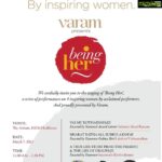 Suhasini Maniratnam Instagram - Looking forward to being part of this wonderful event on Sunday March 7 th 11 am at mgm healthcare chennai.