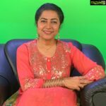 Suhasini Maniratnam Instagram - Ready to roll. Live tv shoot. In 10 minutes