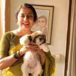 Suhasini Maniratnam Instagram - Happy puppy day