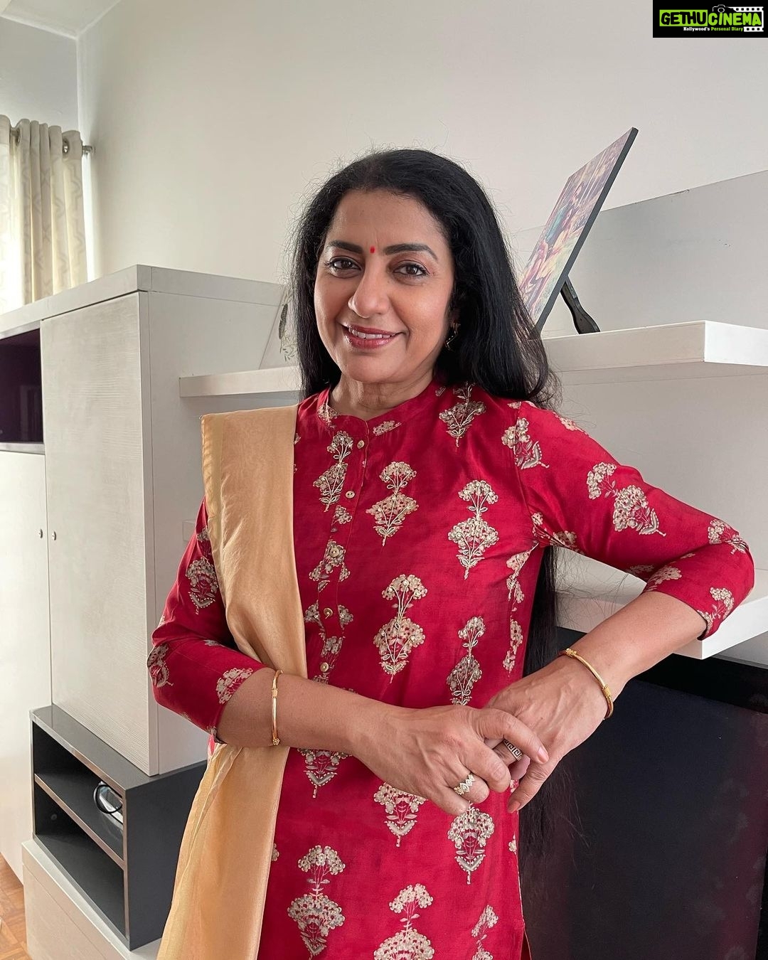 Suhasini Maniratnam Instagram - One more before pack up.
