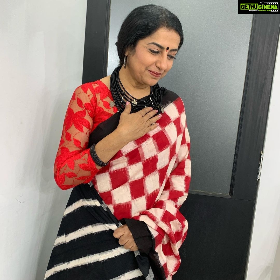 Suhasini Maniratnam Instagram - Stages on stage.
