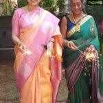 Suhasini Maniratnam Instagram - Deepavali at naam center.