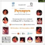 Suhasini Maniratnam Instagram - This year Natya Tarangini in collaborations Is bringing to you the Parampara series virtually. The event curated by Raja Radha and Kaushalya Reddy is in Collaboration with UN India & UNESCO to spread Hope, harmony & solidarity during this pandemic situation.
