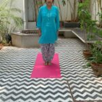 Suhasini Maniratnam Instagram - Challenge for ppl 50 and above. We need to keep fit and flexible