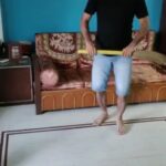 Suhasini Maniratnam Instagram - Yogesh takes up @indieyogesh Bored at home? Try doing the routine work interestingly - like dancing while cleaning 😊 Let us not complain about the lockdown. Post your innovative videos with the hashtags #danceandclean, #funwhilecleaning