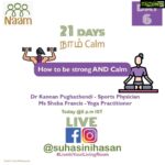 Suhasini Maniratnam Instagram - In 3 hours. Live. Fitness and survival. Dr Kannan pugazhendhi and Sheeba Francis