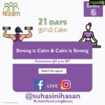 Suhasini Maniratnam Instagram - Tomorrow’s agenda live at 5 pm. Survival of the fittest join us