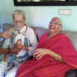 Suhasini Maniratnam Instagram - My father turns 90 We celebrate every day every hour every minute every moment. Thanks anna for the super genes