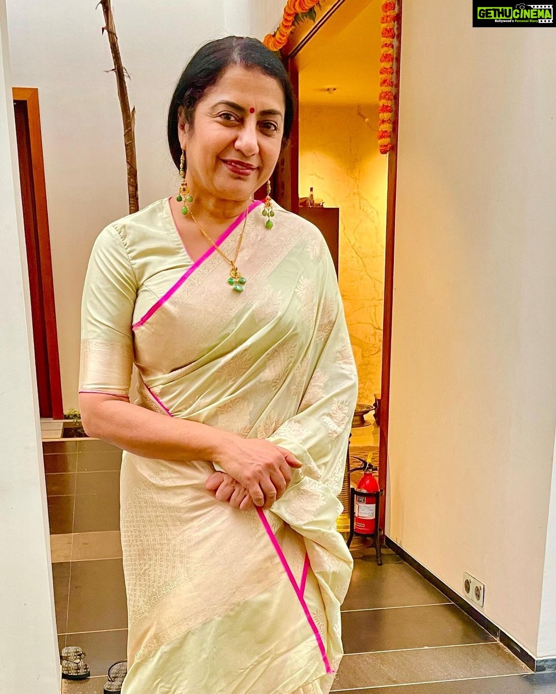 Suhasini Maniratnam Instagram - This evening.