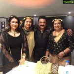 Suhasini Maniratnam Instagram - The main 5 who curate 80 s re union. Kushbu missing in the picture