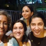 Suhasini Maniratnam Instagram – happiness is our favourite music that is 40 years old but played to our hearts content by a 20 something DJ..like minded friends freaking out..with or with out substance