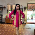Suhasini Maniratnam Instagram - All dressed up for camera.