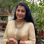 Suhasini Maniratnam Instagram - Dressed up for monisha today