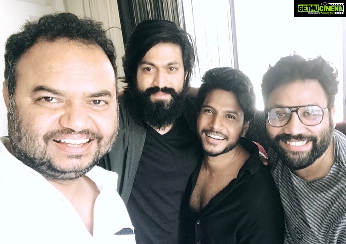 Sundeep Kishan Instagram - 8 years of friendship.. Saw each other grow from boys who dreamed big to Men today :) One epic night which was Fun,emotional & nostalgic.. Thank you for the madness and inspiration guys...much needed.. So proud of you for what you have achieved today❤️❤️❤️ More power to you ✊🏽✊🏽✊🏽 @sandeepreddy.vanga @thenameisyash ❤️❤️❤️
