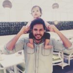 Sundeep Kishan Instagram - With my tiny little Brat #Nyra :) #Niece Pls follow me on #helo App to see more personal and fun moments from my daily life :) http://m.helo-app.com/s/ThcNUy