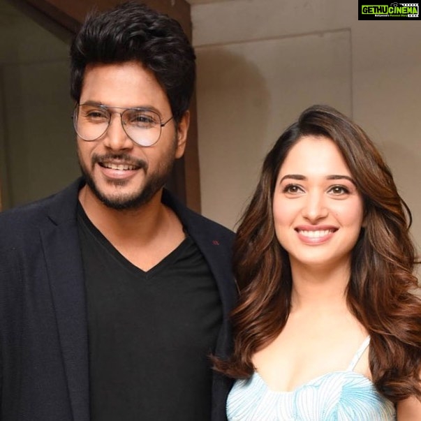 Sundeep Kishan Instagram - Milk and Chocolate is almost always a killer combination 🤷🏽♂️ With the very beautiful @tamannaahspeaks :) #NextEnti on December7th