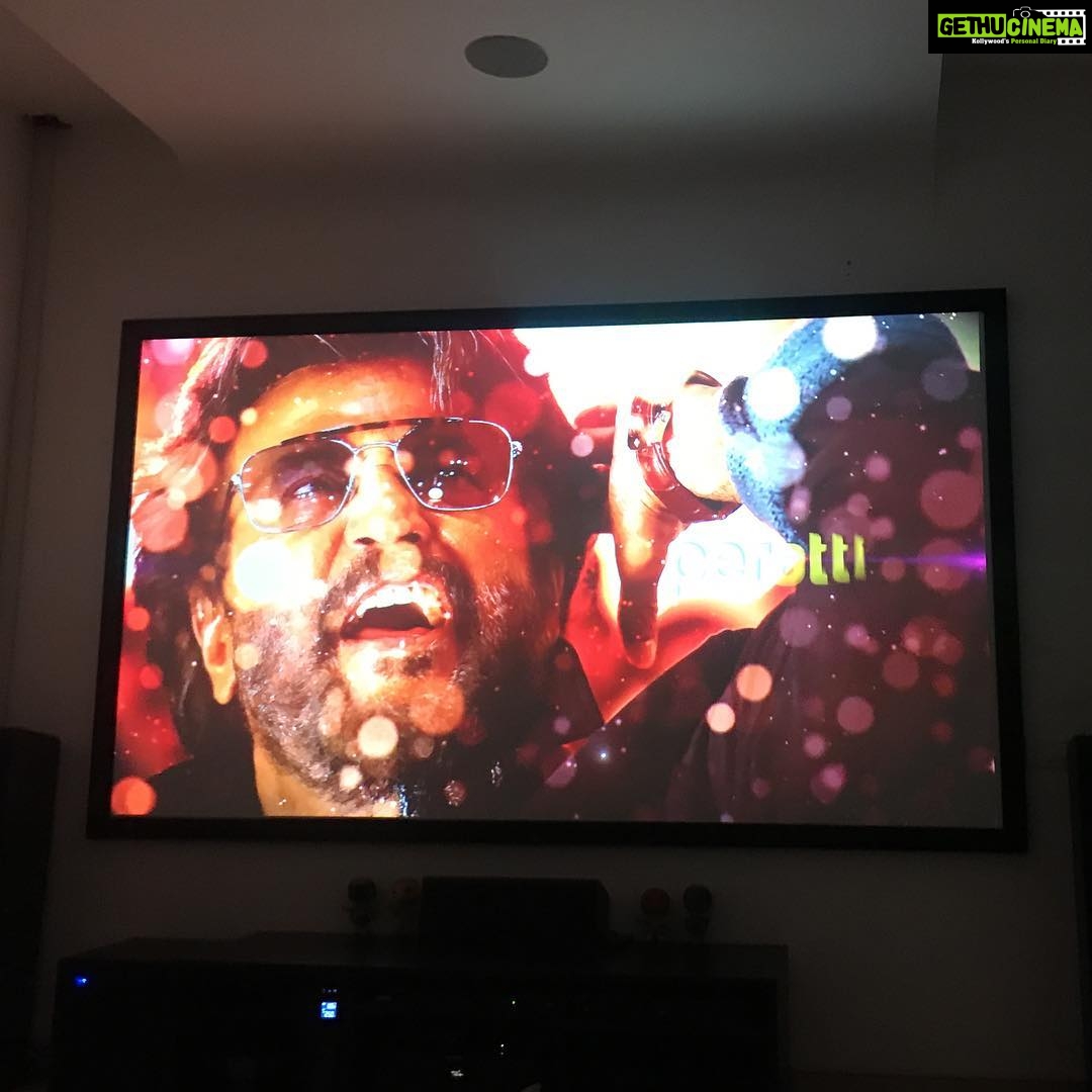 Sundeep Kishan Instagram - Petta "Marana mass" song ππ..started screaming in my seat when I saw that click of Rajni sir on screen....whatte song... @anirudhofficial you genius ππΌππΌππΌ Thank you @karthiksubbaraj for making this happen...Waiting...