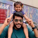 Sundeep Kishan Instagram – The best thing about shooting in Bombay today- Anaira 😍😍
The last time I met her she was a toddler in my arms 😍😍😍
@krishna.dk 
#bombay #TheFamilyMan #babyniece