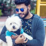 Sundeep Kishan Instagram - One of those rare times when my restless little one decided to pose for the Camera 🕺🏼🕺🏼 #Po #RestlessDog #sundeepkishan #dogstagram