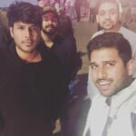 Sundeep Kishan Instagram - With the little brother and his crew :) @bhargav_venkiteela #losangeles #usa